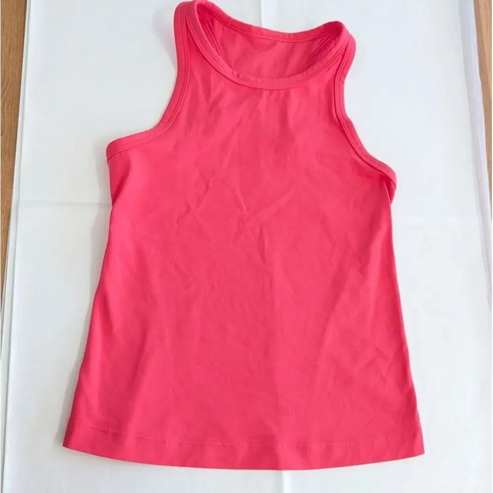 Lululemon Align Waist-Length Racerback Tank Top Womens Hot Pink